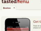 Tasted Menu (not a tasting menu) App and Site